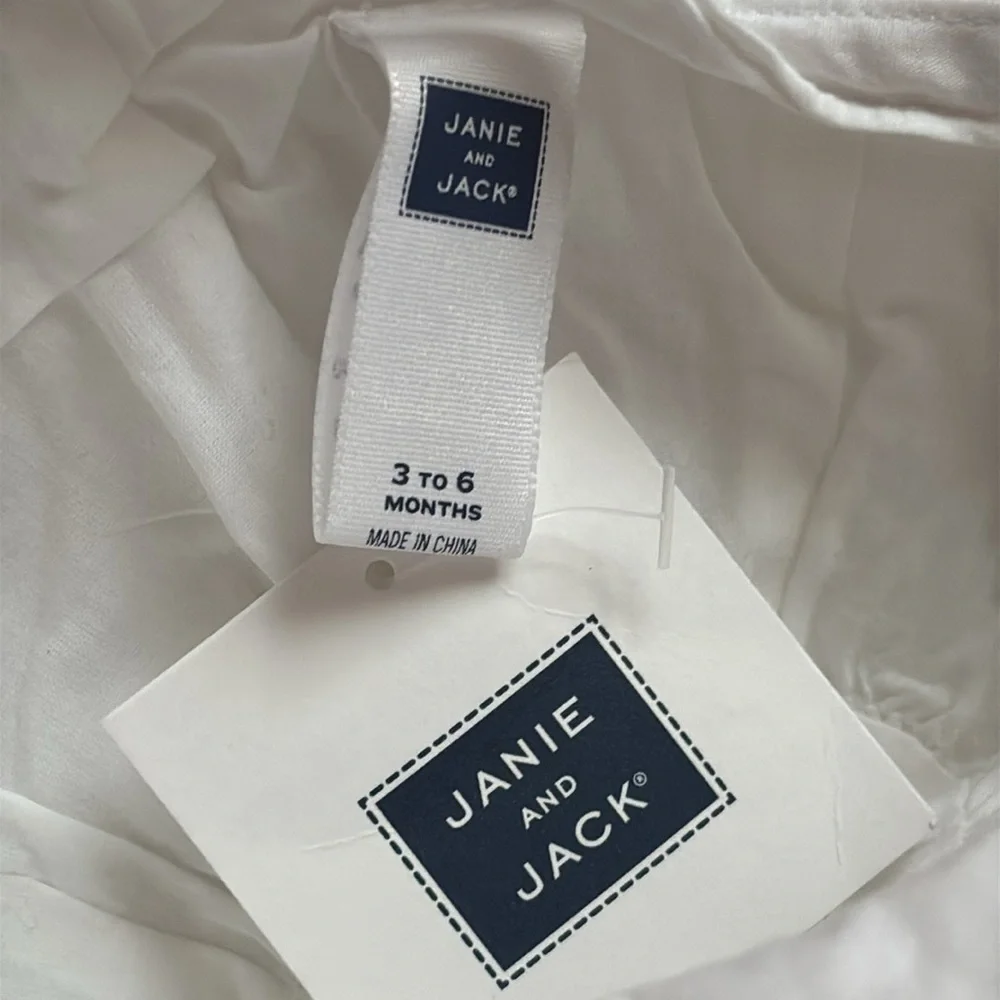 Janie and Jack White Bow Sun Hat